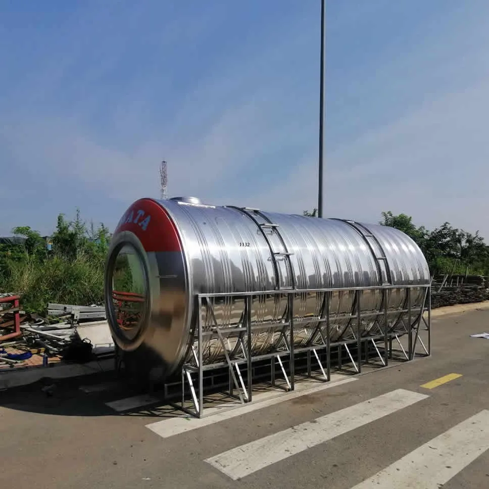 Bồn nước inox 20m3 ngang Hwata
