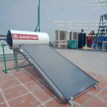 Máy năng lượng mặt trời Ariston 200L chịu áp