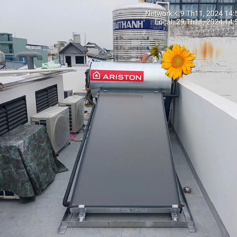 Máy năng lượng mặt trời Ariston 150L chịu áp