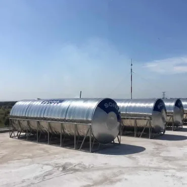 Bồn inox Sơn Hà 10000L ngang