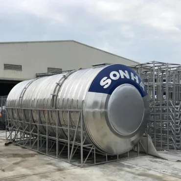 Bồn inox Sơn Hà 20000L ngang
