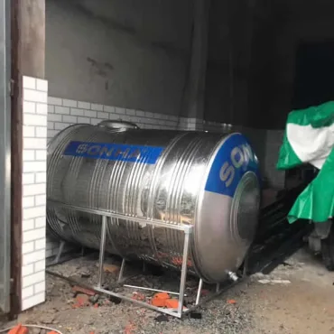 Bồn inox Sơn Hà 2000L ngang