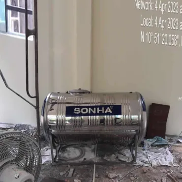 Bồn inox Sơn Hà 700L ngang