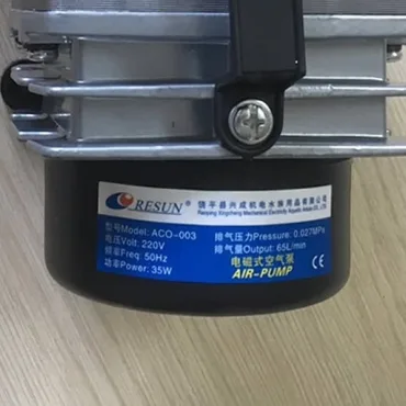 Thông số kỷ thuật Máy Thổi khí Resun ACO003 (35w)