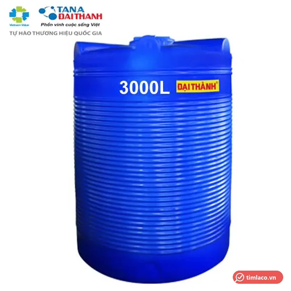 Hình bồn nhựa đứng Đại Thành có logo Tân Á Đại Thành (ảnh minh hoạ dòng hàng)