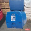 Bồn nhựa vuông Long Nhiên 200 lít màu xanh dương, nhãn 200-L trên thân bồn