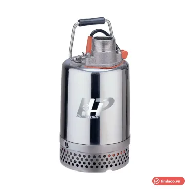 Máy bơm chìm thân inox dòng SS của APP (Hung Pump), quai xách inox, họng xả ren 2 inch (ảnh minh hoạ dòng hàng)