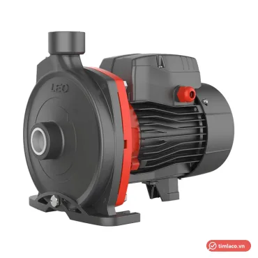 Máy bơm ly tâm trục ngang dòng ACm của LEO (chủ thương hiệu Lepono), buồng bơm gang, hộp tụ trên thân motor (ảnh minh hoạ dòng hàng)