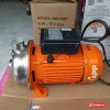 Máy bơm đầu inox APP SW-250T 2.5HP 380V, mô tơ cam, đặt cạnh thùng hàng ghi MODEL SW-250T
