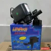 Máy bơm chìm Lifetech AP2500 đặt trên hộp Aquarium Liquid Filter in mã AP2500