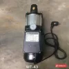Máy bơm đa tầng cánh APP MT-43 1HP, buồng bơm inox, nhãn MODEL MT-43 trên hộp điện