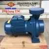 Máy bơm lưu lượng Dragonsea dòng SHFm thân xanh, họng 114, đặt trên thùng hàng (ảnh minh hoạ dòng hàng)