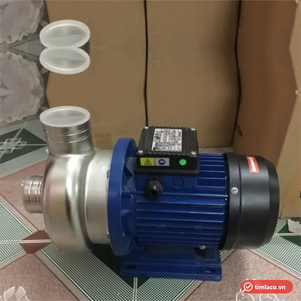 Máy bơm ly tâm đầu inox Ewala dòng DWO, động cơ xanh, cửa hút phía trước và cửa xả phía trên (ảnh minh hoạ dòng hàng)