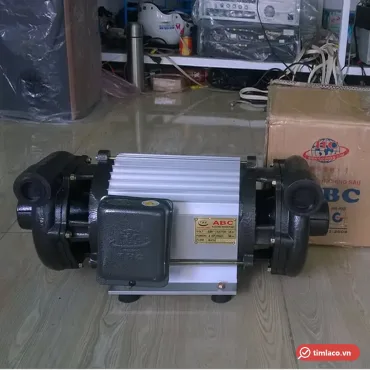 Máy bơm giếng 2 đầu Tân Hoàn Cầu ABC-1500 2HP, hai đầu bơm gang hai bên motor