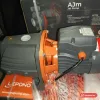 Máy bơm Lepono dòng AJm thân gang xám, mặt bích cam, đặt trước hộp AJm Jet Pump (ảnh minh hoạ dòng hàng)