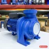 Máy bơm lưu lượng Adelino thân xanh, họng xả lớn, nhãn Adelino trên motor (ảnh minh hoạ dòng hàng)