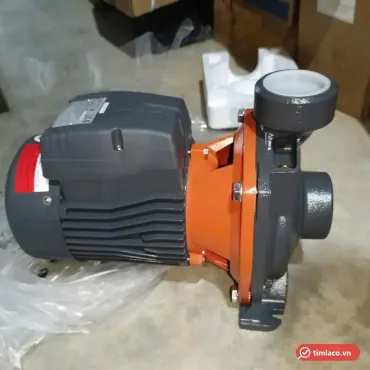 Máy bơm ly tâm đầu gang Lepono dòng ACm thân xám cam, họng xả hướng lên (ảnh minh hoạ dòng hàng)