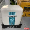 Máy bơm tăng áp Hitachi WM-P200GX2 200W vỏ trắng, phía sau là hộp máy ghi WM-P200GX2