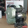 Máy bơm tăng áp điện tử Rheken RJm60-400A, tem 400W 2,7A trên hộp điện, dây nguồn kèm theo