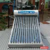 Máy nước nóng năng lượng mặt trời Toàn Mỹ 140 lít 14 ống lắp trên mái tôn, nhãn Toàn Mỹ trên bình
