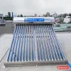 Máy nước nóng năng lượng mặt trời Toàn Mỹ 200 lít 20 ống lắp trên sân thượng, nhãn Toàn Mỹ trên bình