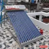 Máy nước nóng năng lượng mặt trời Sơn Hà Thái Dương Năng Gold 140 lít 14 ống lắp trên sân thượng, nhãn Sơn Hà trên bình inox
